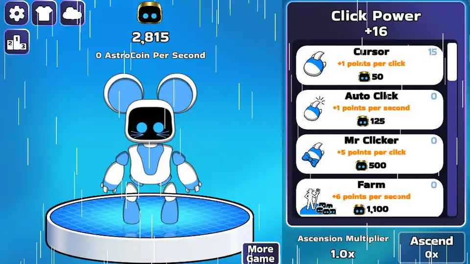 Astro Robot Clicker