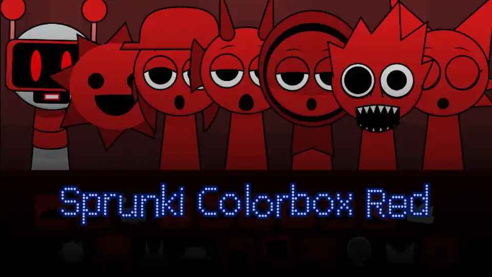 Sprunki Colorbox Red