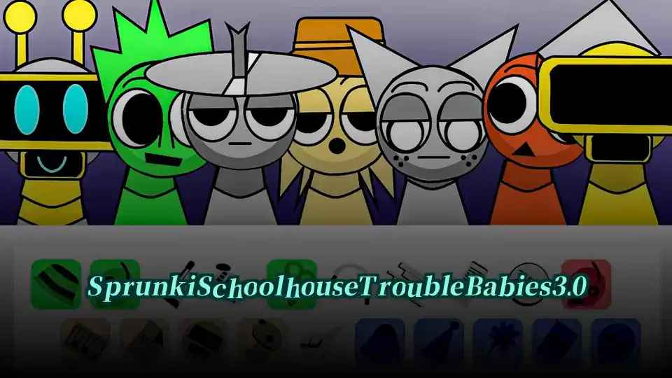 Sprunki Schoolhouse Trouble Babies 3.0