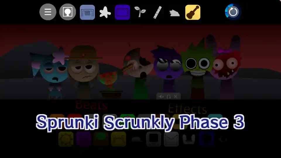 Sprunki Scrunkly Phase 3