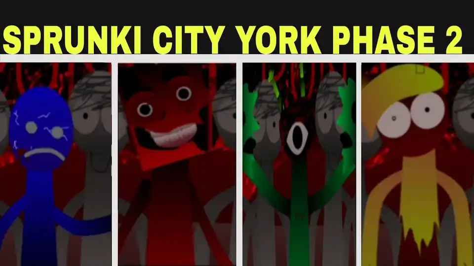 Sprunki City York Phase 2