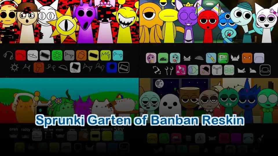 Sprunki Garten of Banban Reskin