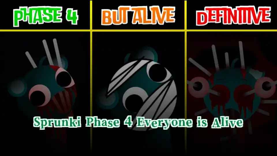 Sprunki Phase 4 Everyone is Alive
