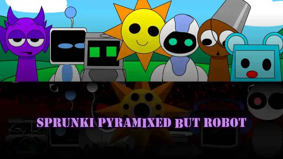 Sprunki Pyramixed But Robot