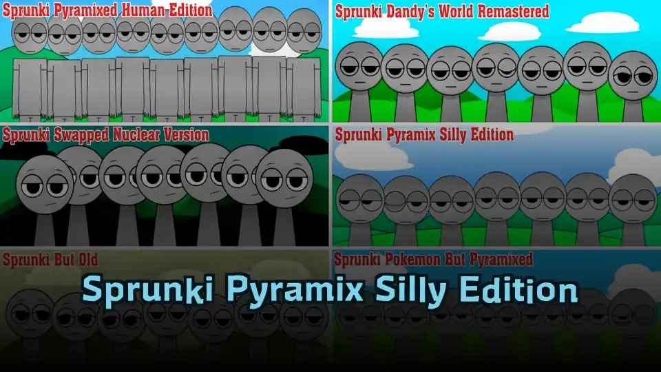 Sprunki Pyramix Silly Edition