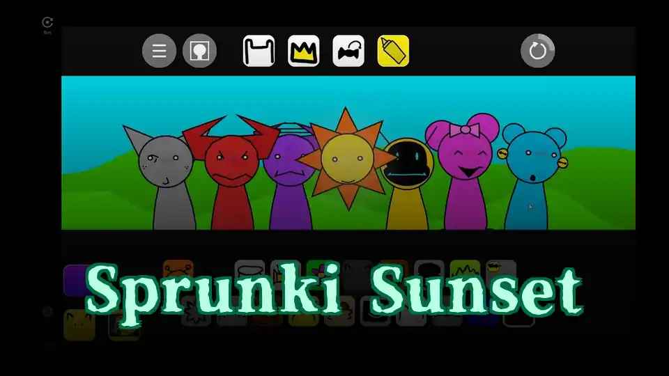 Sprunki Sunset