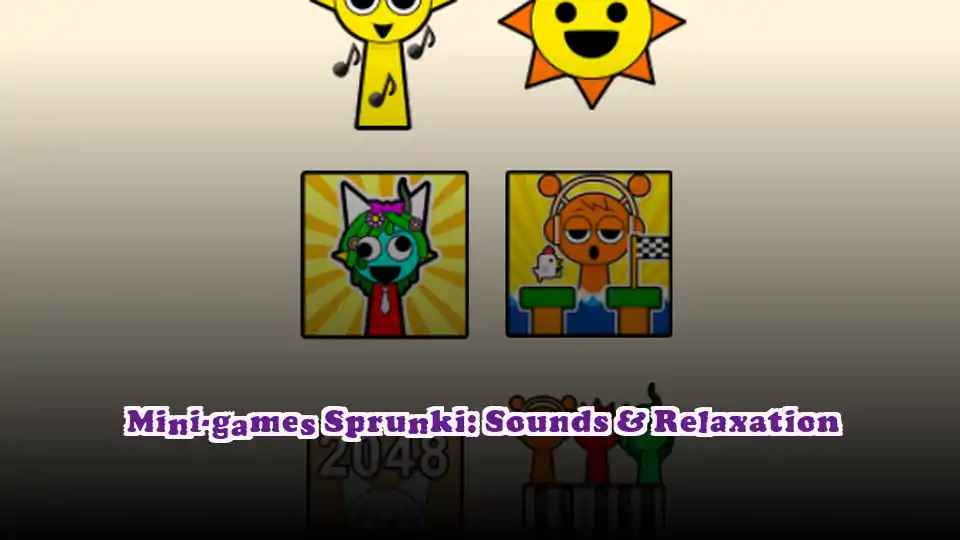 Mini-games Sprunki: Sounds & Relaxation