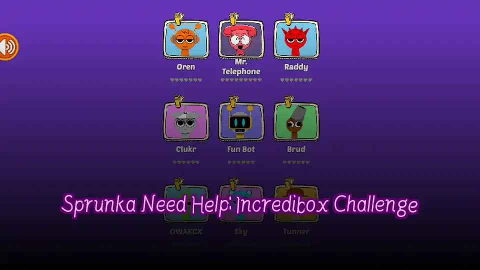 Sprunka Need Help: Incredibox Challenge