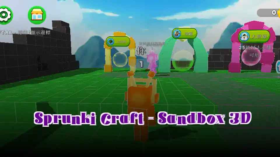 Sprunki Craft - Sandbox 3D