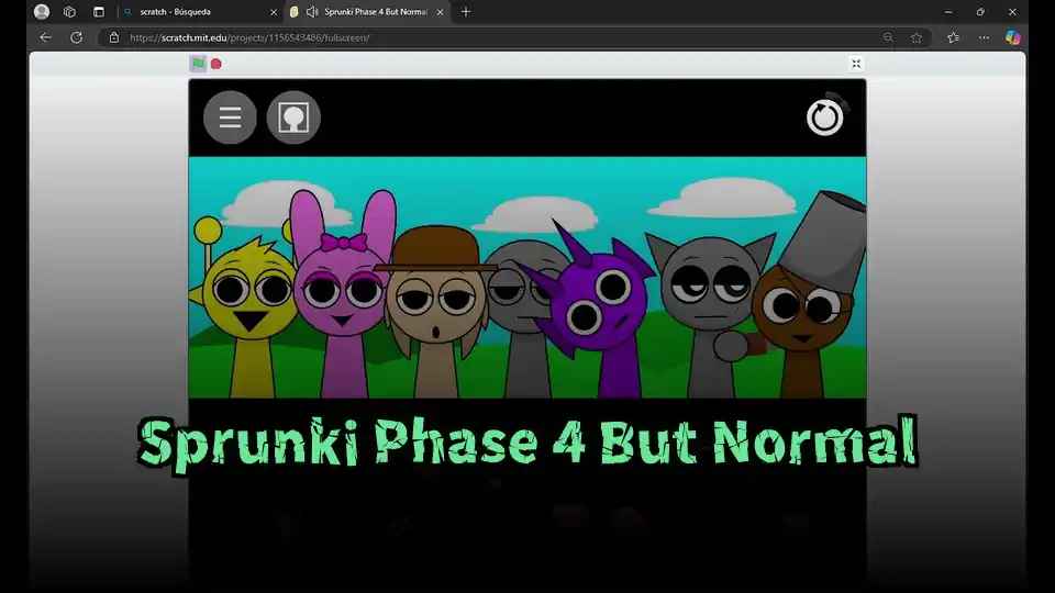 Sprunki Phase 4 But Normal
