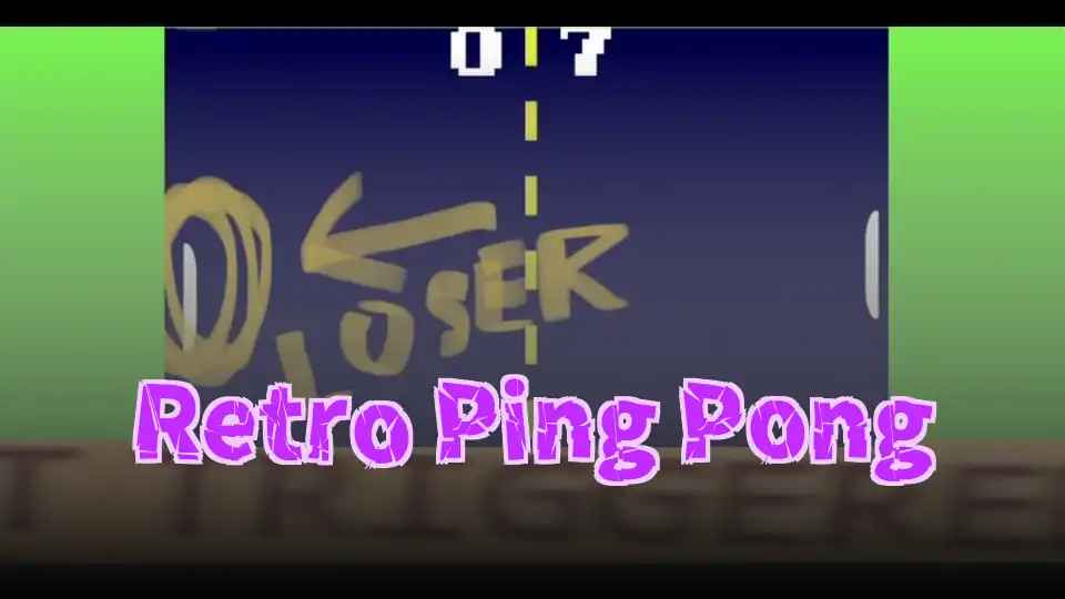 Retro Ping Pong
