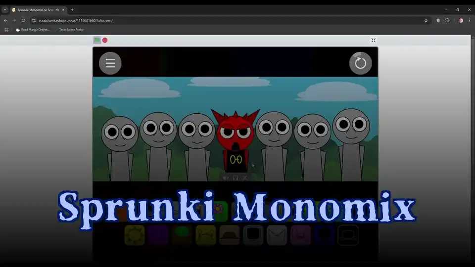 Sprunki Monomix