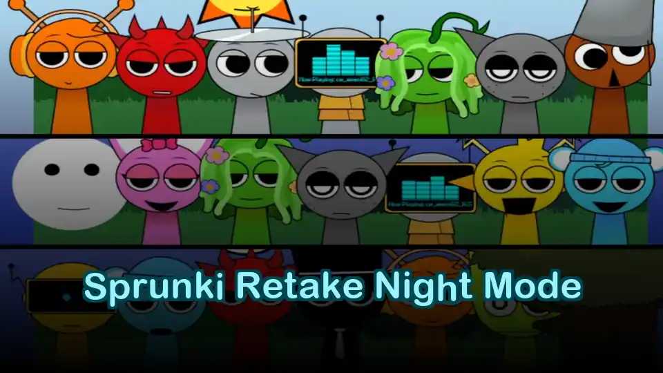 Sprunki Retake Night Mode