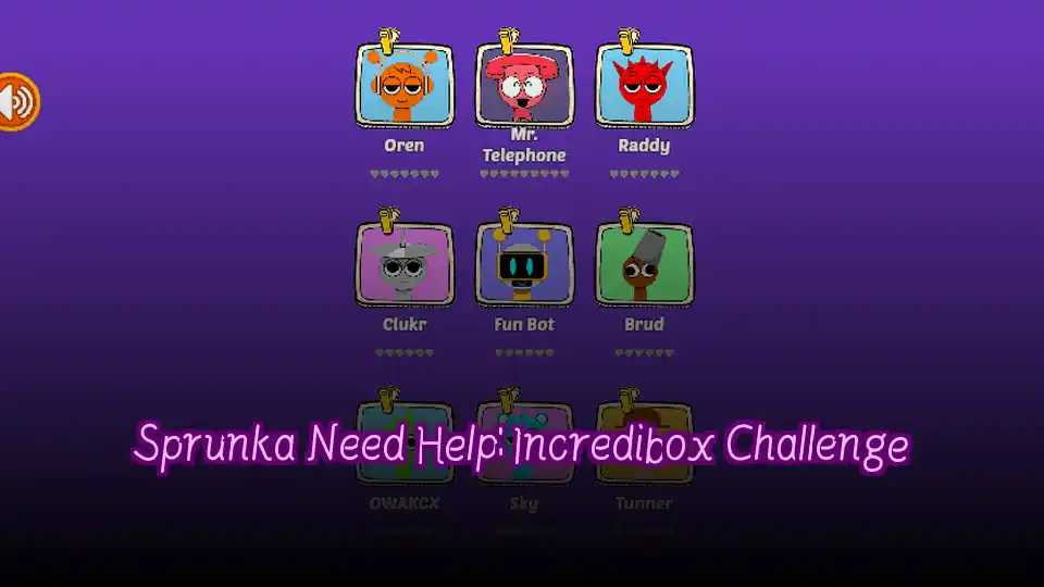 Sprunka Need Help: Incredibox Challenge