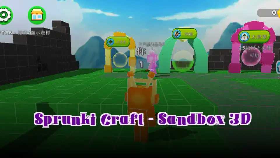 Sprunki Craft - Sandbox 3D