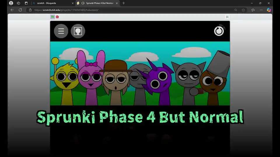 Sprunki Phase 4 But Normal