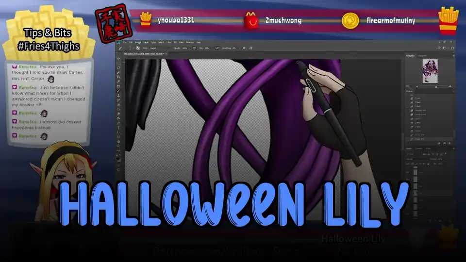 Halloween Lily