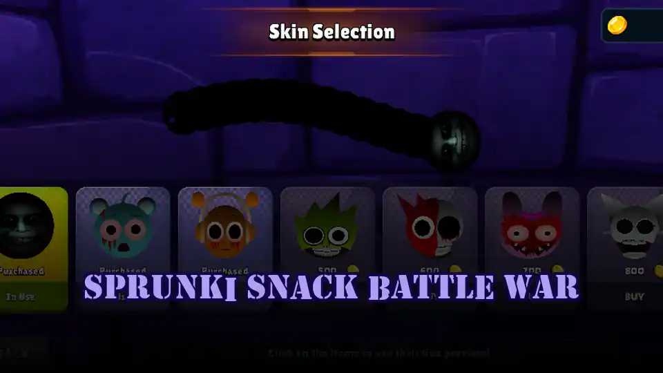 Sprunki Snack Battle War