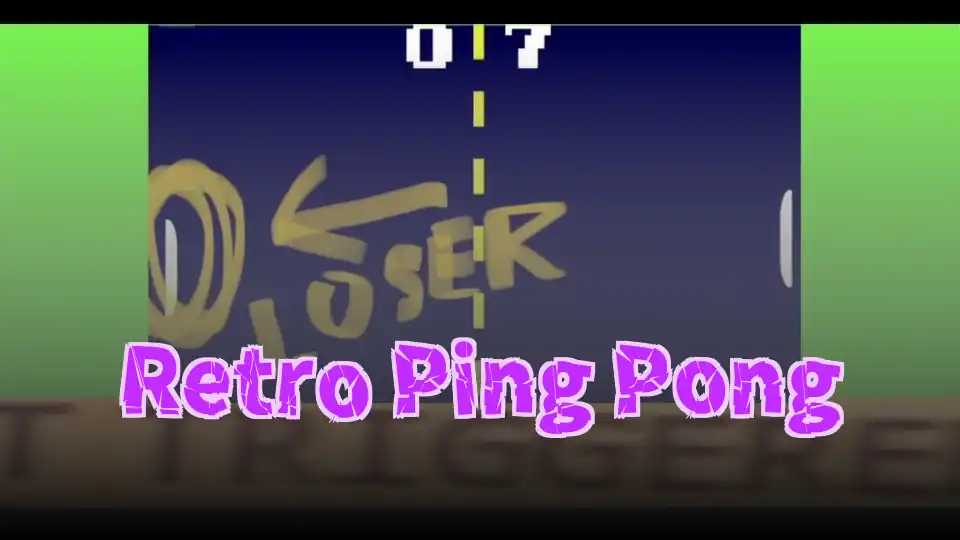 Retro Ping Pong