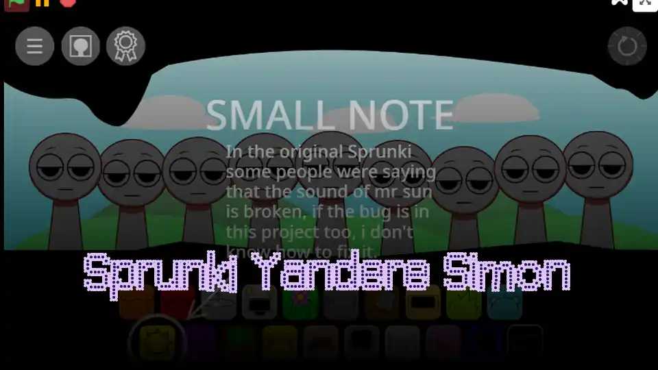 Sprunki Yandere Simon