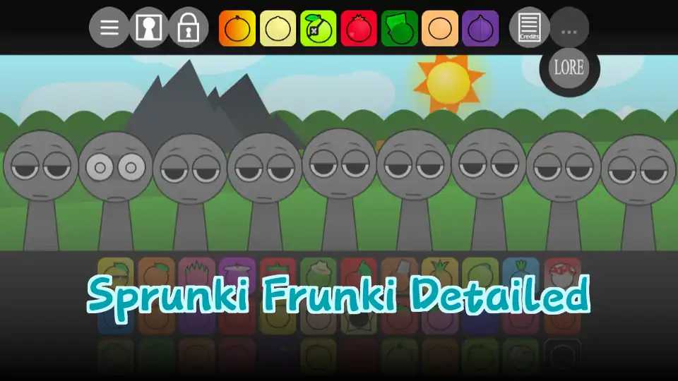Sprunki Frunki Detailed