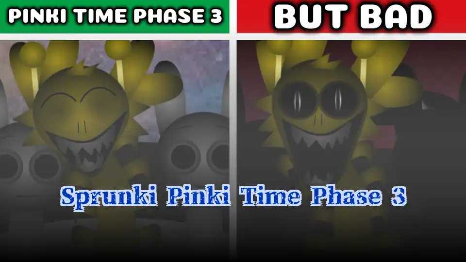 Sprunki Pinki Time Phase 3
