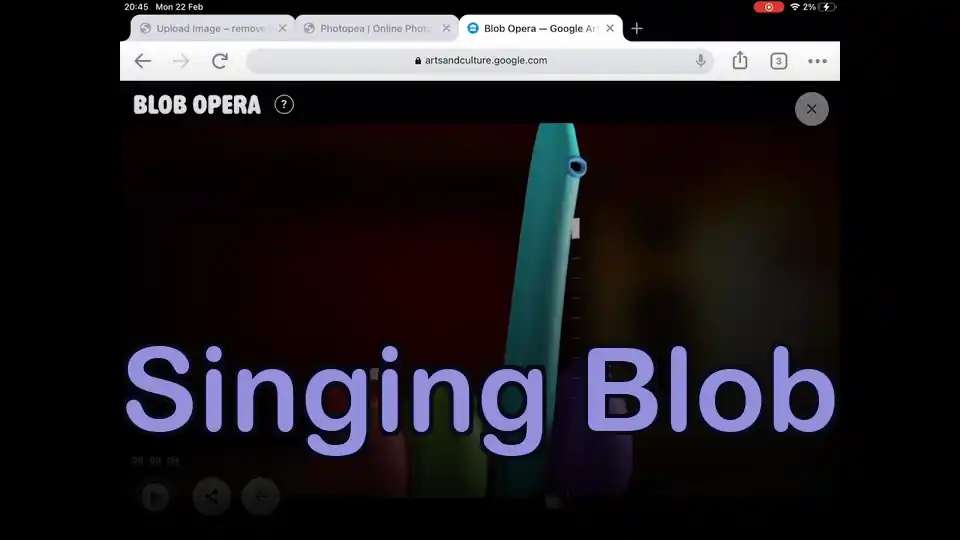 Singing Blob
