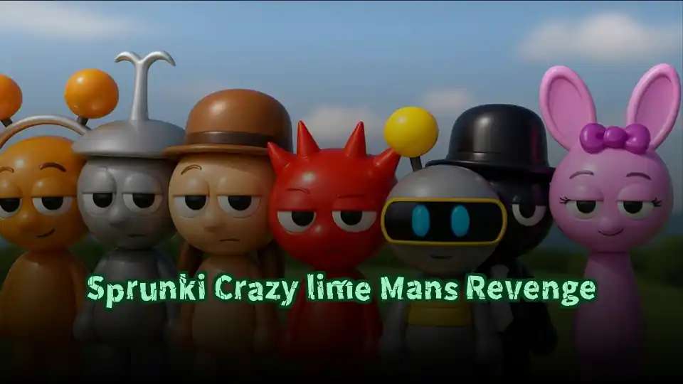 Sprunki Crazy lime Mans Revenge