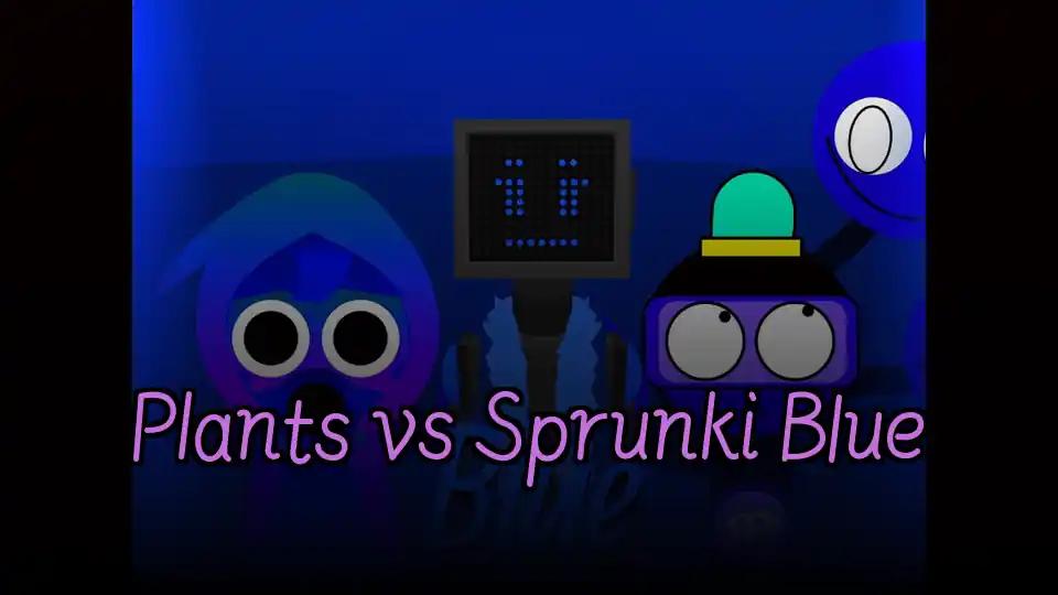 Plants vs Sprunki Blue