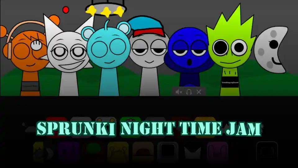 Sprunki Night Time Jam