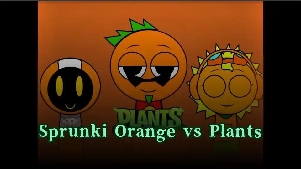 Sprunki Orange vs Plants