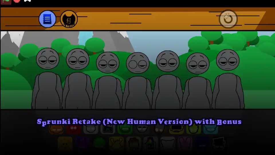 Sprunki Retake (New Human Version) with Bonus