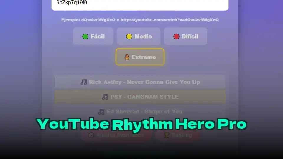 YouTube Rhythm Hero Pro