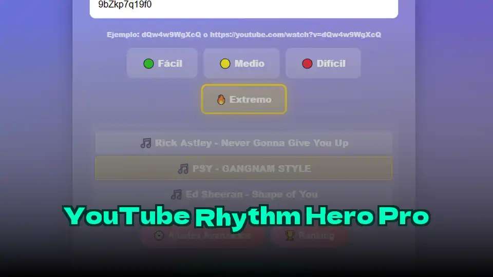 YouTube Rhythm Hero Pro
