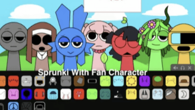 Sprunki With Fan Character icon